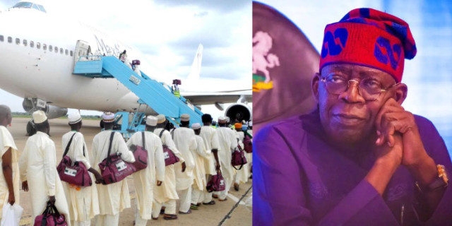 Pilgrims and President Bola Tinbu
